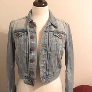 H&M Cropped Jean Jacket